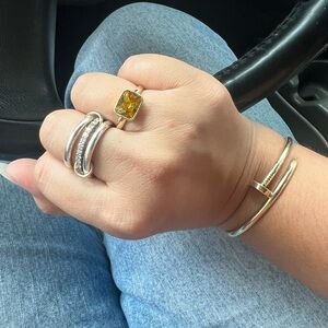 Yellow Sapphire 14k Gold Ring